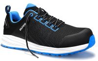 ELTEN Si.-Schuh LIVAS black-blue Low ESD S1P Art. 720821, halb, schwarz/blau, lederfrei, Kunststoffkappe, EN ISO 20345 S1P HRO/SRC  