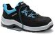 ELTEN Si.-Schuh LOTTE aqua Low ESD S2 Art. 742102, halb, schwarz/blau, Nubukleder/Textilmaterial,  EN ISO 20345 S2  