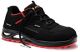 ELTEN Si.-Schuh HANNAH XXTL Black-Red Low, Art. 742531, ESD, halb, schwarz/rot, lederfrei, WELLMAXX-Infinergy-Sohle, EN ISO 20345-S3,   