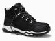 JORI Si.-Schuh POWERFUL Black Mid, Art. 16611 hoch, schwarz/weiss, EN ISO 20345-S3,    