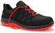 ELTEN Si.-Schuh MADDOX GTX W black-red Low Art. 729241, halb, schwarz/rot, Gore-Tex-Membran, lederfrei, weite Passform, EN ISO 20345 S3,   