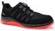 ELTEN Si.-Schuh MADDOX BOA® black-red Low Art. 729151, halb, schwarz/rot, BOA-Verschluss MAXXIMO-Infinergy-Sohle,lederfrei, EN ISO 20345-S3  