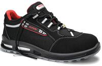 ELTEN Si-Schuh SENEX XXT ESD, Art. 729731 halb, schwarz/rot, metallfrei, lederfrei, WELLMAXX-Infinergy-Sohle, EN ISO 20345-S3,   