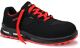 ELTEN Si.-Schuh LAKERS XXT Low ESD,  Art. 729711, schwarz/rot, metallfrei, lederfrei, WELLMAXX-Infinergy-Sohle, EN ISO 20345-S1P  