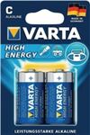 Varta Batterie "Alkaline" extra, Baby C Blisterkarte mit 2 Stück # 901817   